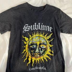 Grey Small Sublime Graphic Tee